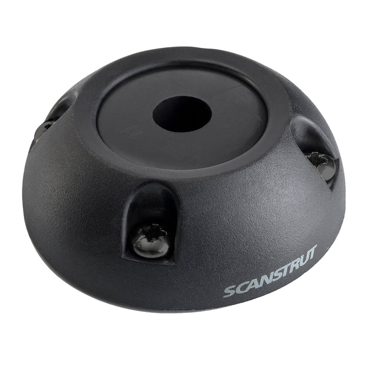 Scanstrut DS30-P-BLK vertical cable seal for wire management, black plastic strip with sealing grommets for secure cable entry.