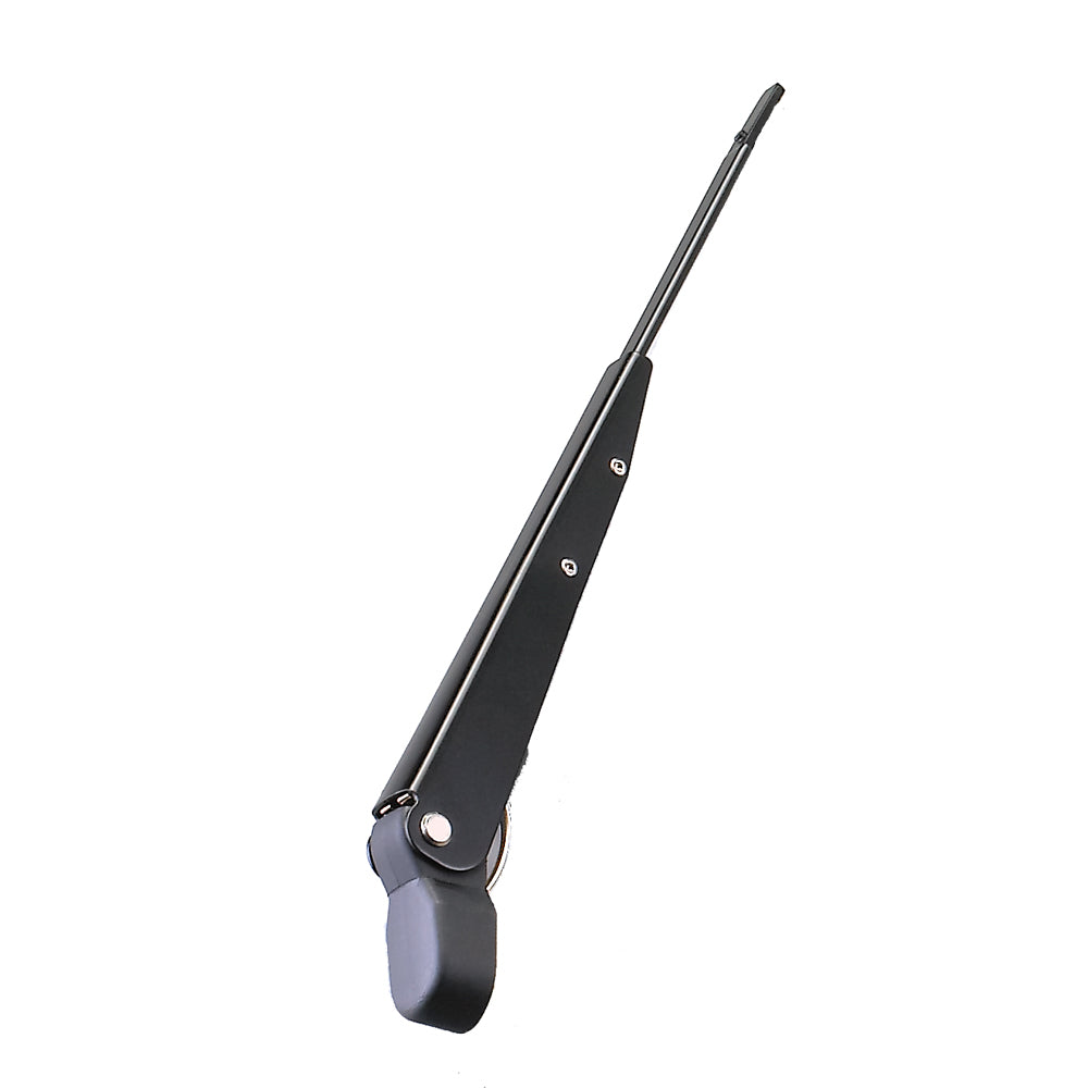 Schmitt Marine Deluxe Wiper Arm with flat tip, 19-24 inch windshield wiper for boats and marine vehicles