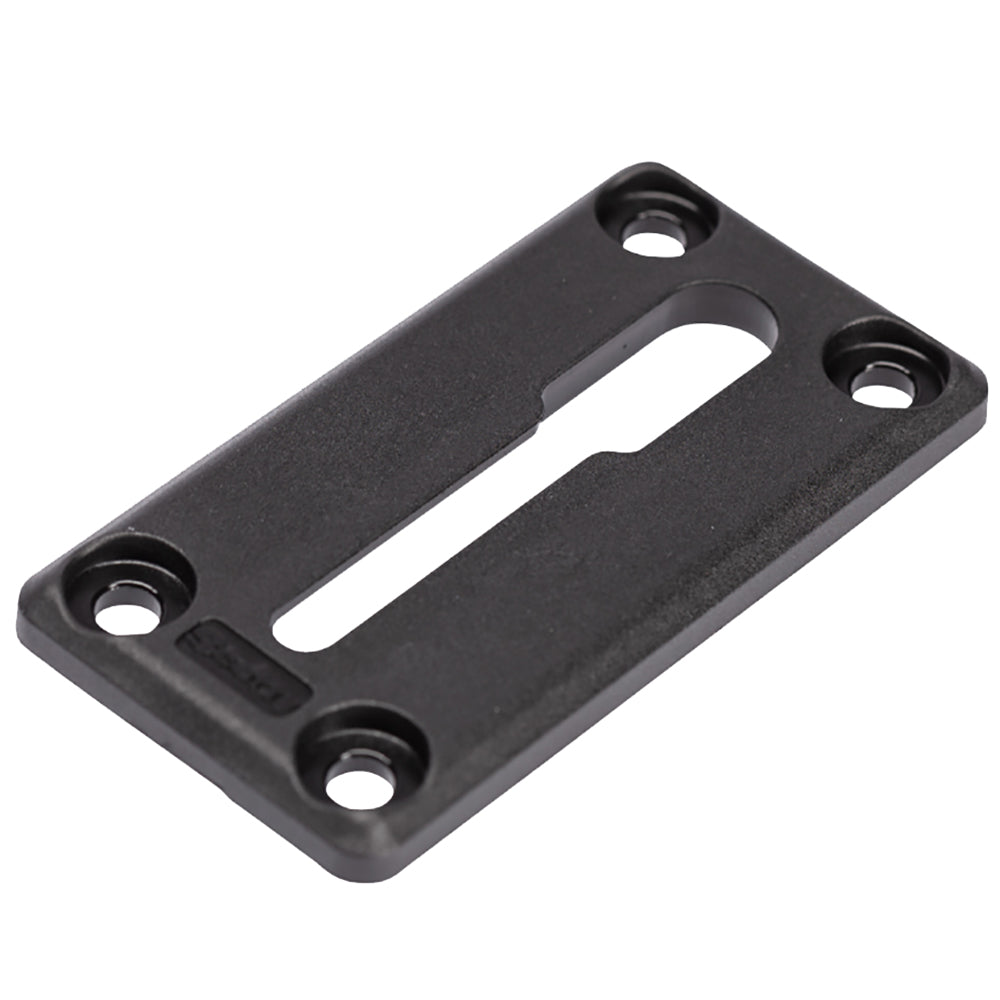 Scotty 439 Track Adaptor for Glue-On Pad, fishing accessory with durable construction for secure attachment.