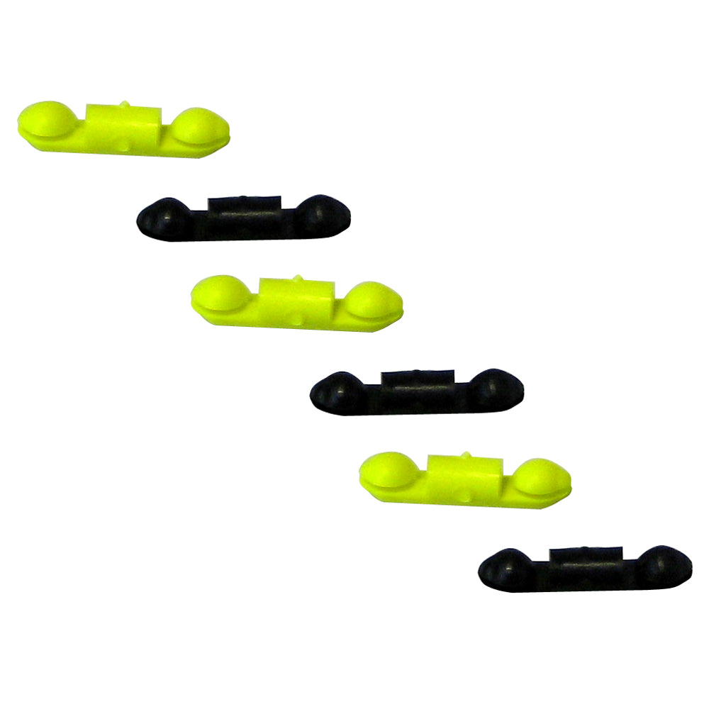 Scotty Stoppers f/Line Releases and Auto Stop downrigger accessories, 6-pack, with adjustable tension for smooth bait control.
