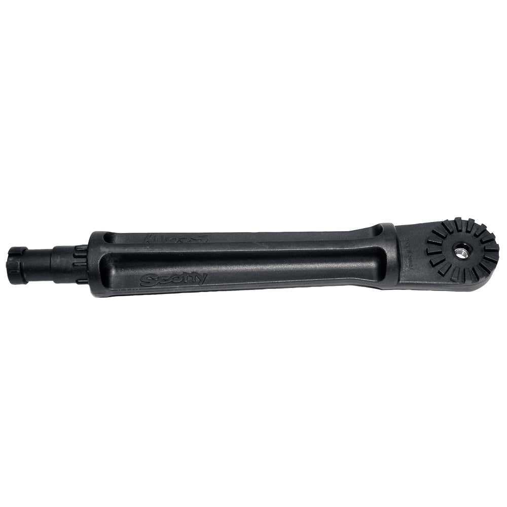 Scotty 259 Nylon Rod Holder Height Extender attached to fishing rod holder for added height and versatility.