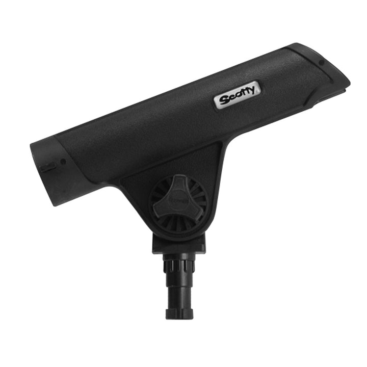 Black Scotty Rodmaster II Rod Holder without mount, designed for fishing rods, with a durable and secure grip.