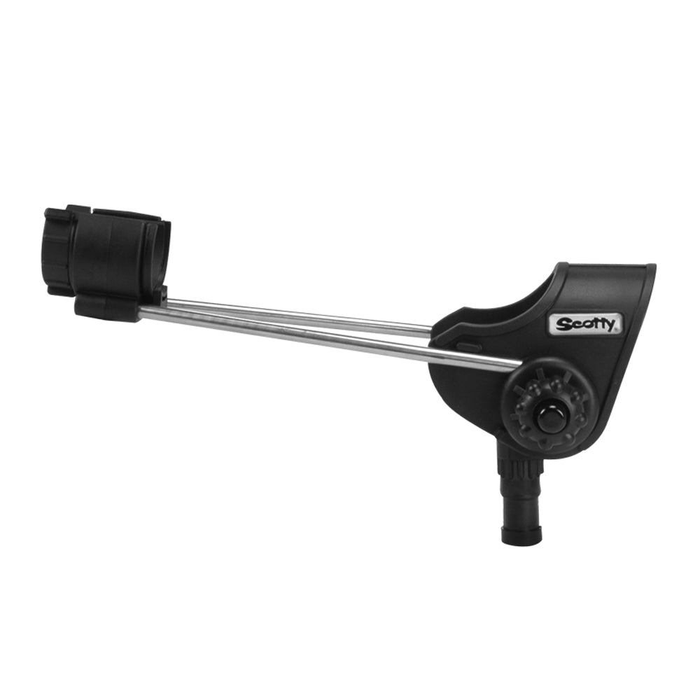 Black Scotty Striker Rod Holder without mount, durable fishing rod holder designed for secure rod storage.