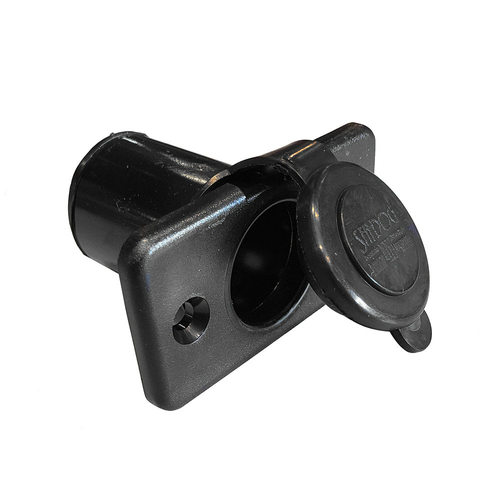 Sea-Dog 12V power socket cap for marine accessories, secure cover for 12-volt electrical outlets on boats.