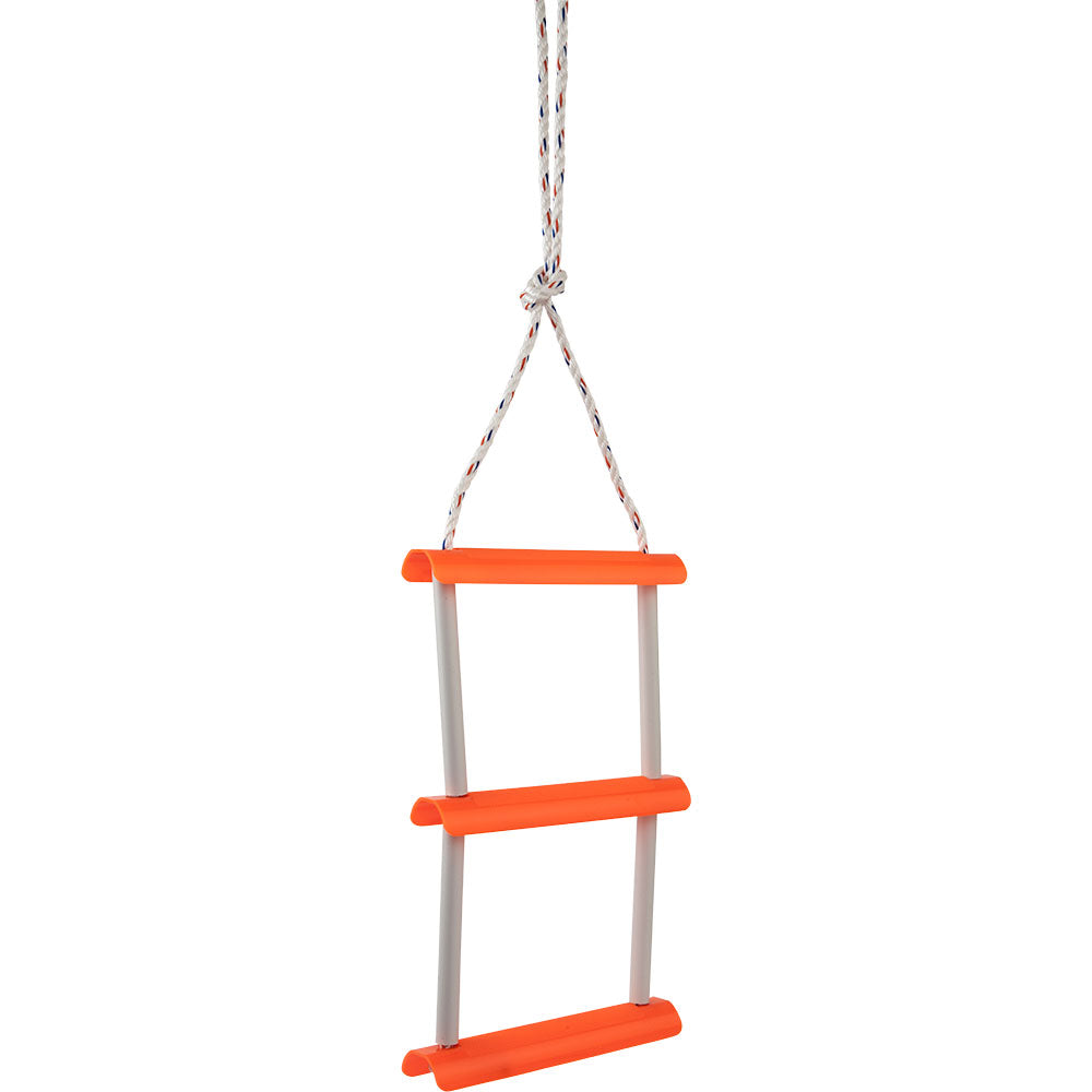 Sea-Dog 3-step folding ladder, marine accessories, sturdy metal steps, compact design, ideal for boat or dock use