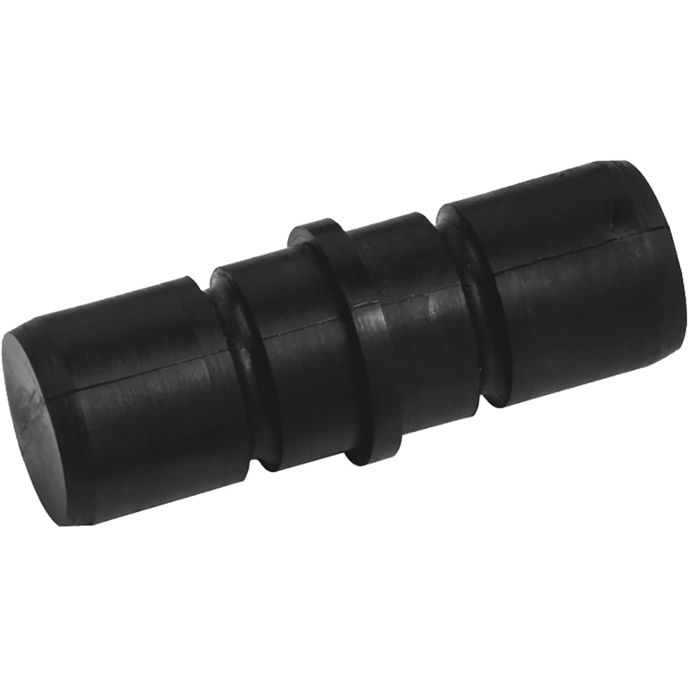 Black Sea-Dog nylon tube connector for accessories, measuring 7/8 inch, suitable for marine or plumbing applications.