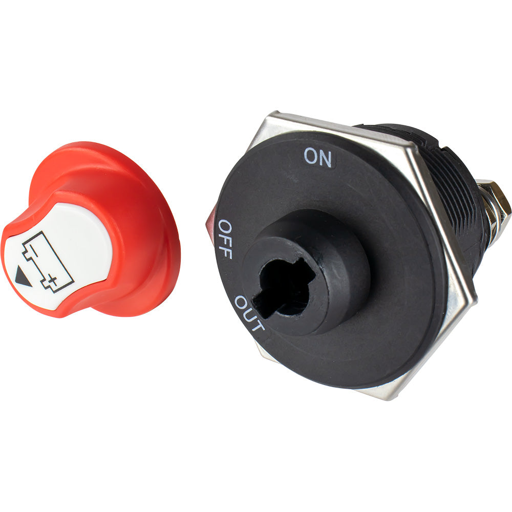 Interrupteur de batterie Sea-Dog Mini avec clé amovible - 32 V 300 A
