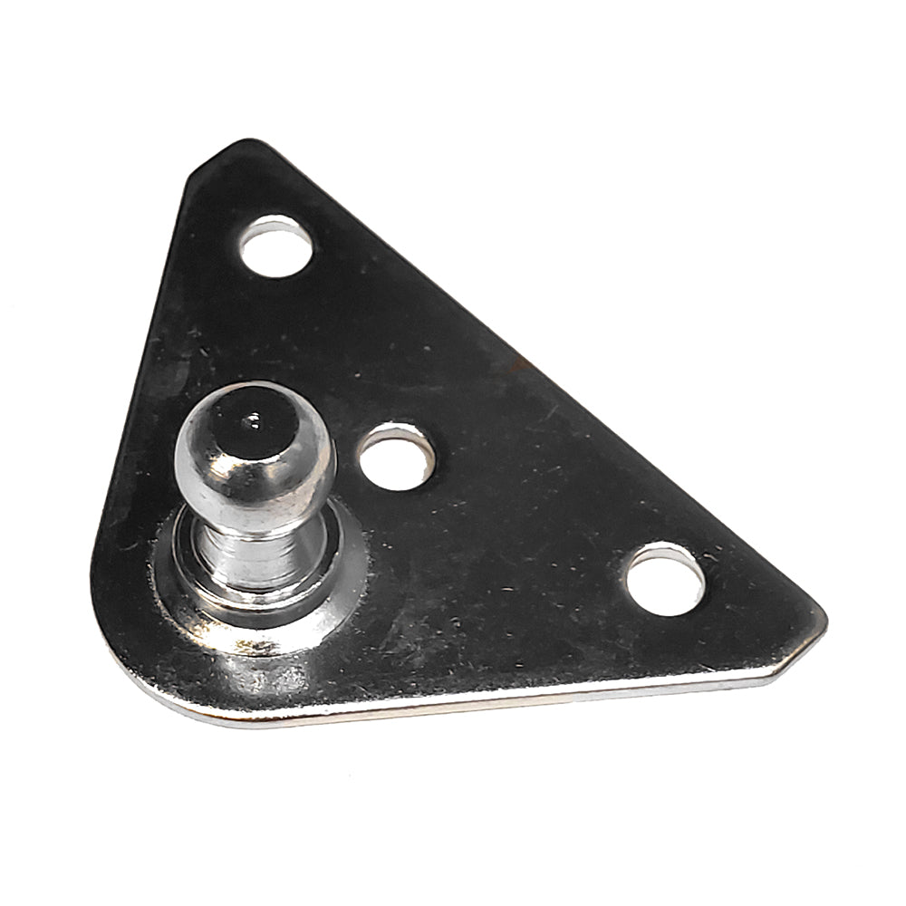 Sea-Dog Flush Gas Lift Mount for gas springs, showing the sleek mounting hardware used in boat or marine applications.