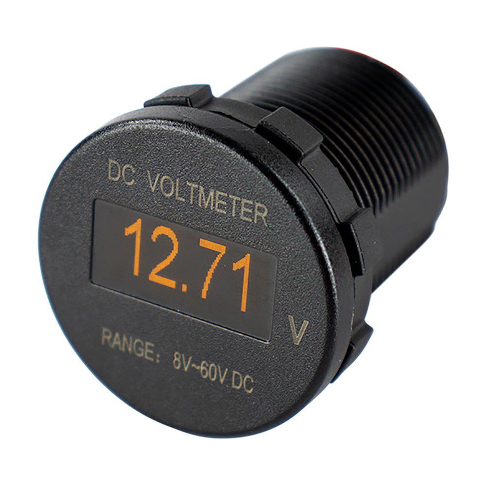 Voltmètre OLED Sea-Dog - Rond