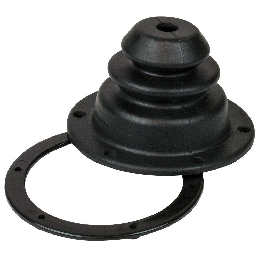 Sea-Dog Motor Well Boot for steering systems, 5-1/2-inch size, durable rubber boot for marine motor protection