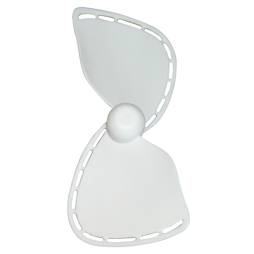 White replacement blade for SEEKR by Caframo Sirocco fan, compatible with model CWR-54340, shown in the image.
