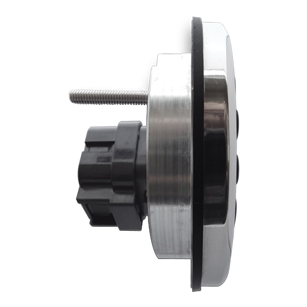 Shadow-Caster LED Lighting Round Zone Controller 4-channel remote for MZ-LC or SCM-LC accessories, shown in the image.