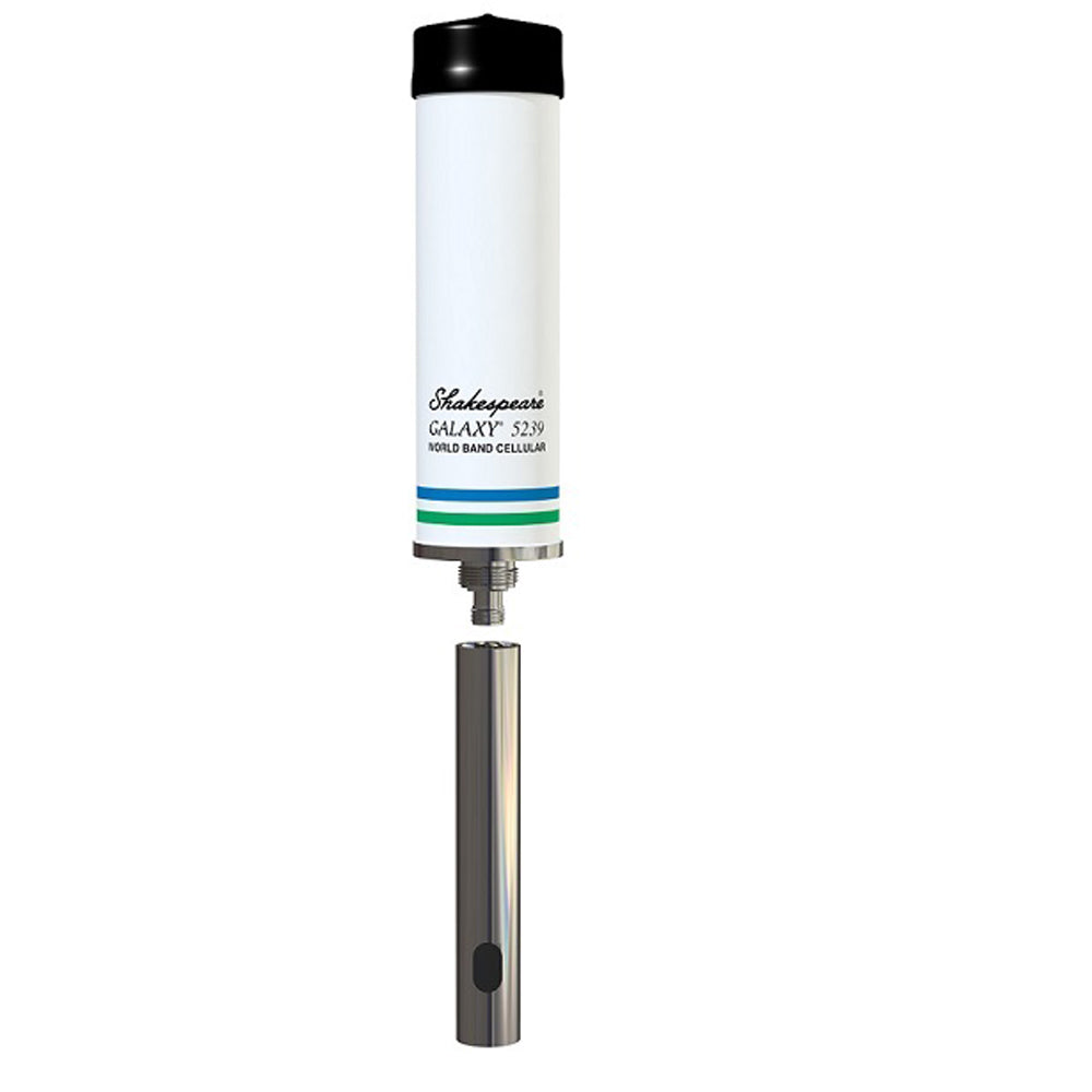 Shakespeare Cellular and Wi-Fi World Band Galaxy Antenna for enhanced signal reception and improved wireless connectivity.