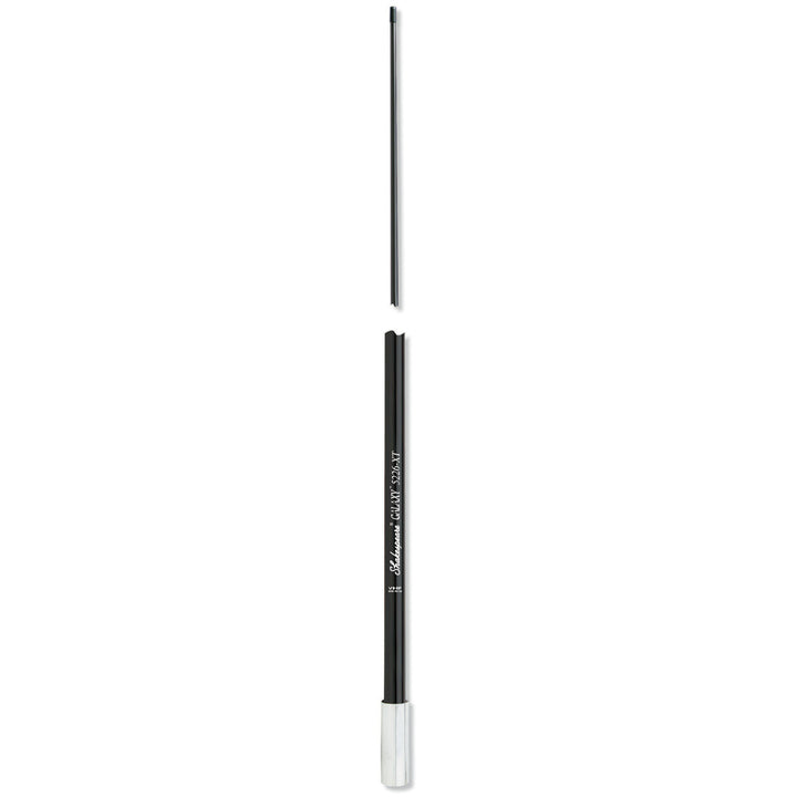 Shakespeare Galaxy 5226-XT 8-foot black VHF antenna with 6dB gain, designed for marine radio communication.