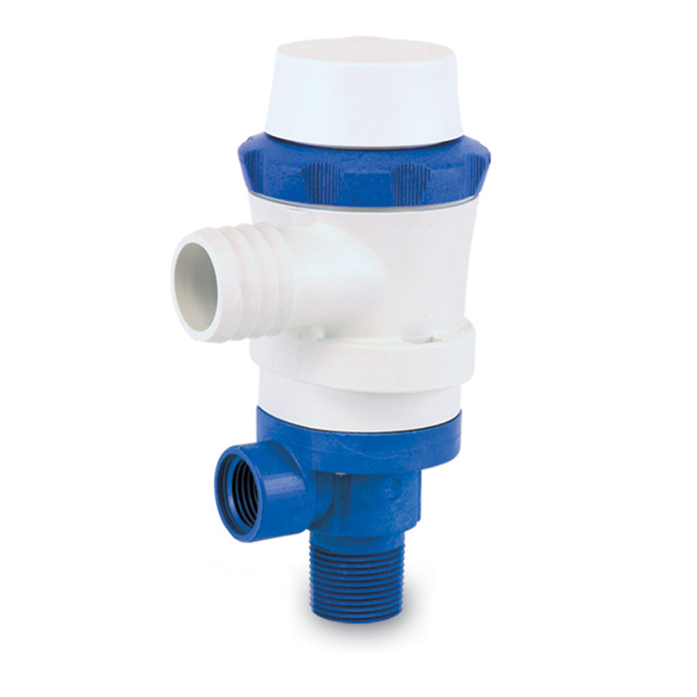 Shurflo by Pentair Piranha Livewell 800 Pump 12 VDC with 800 GPH flow rate, compact marine livewell pump.