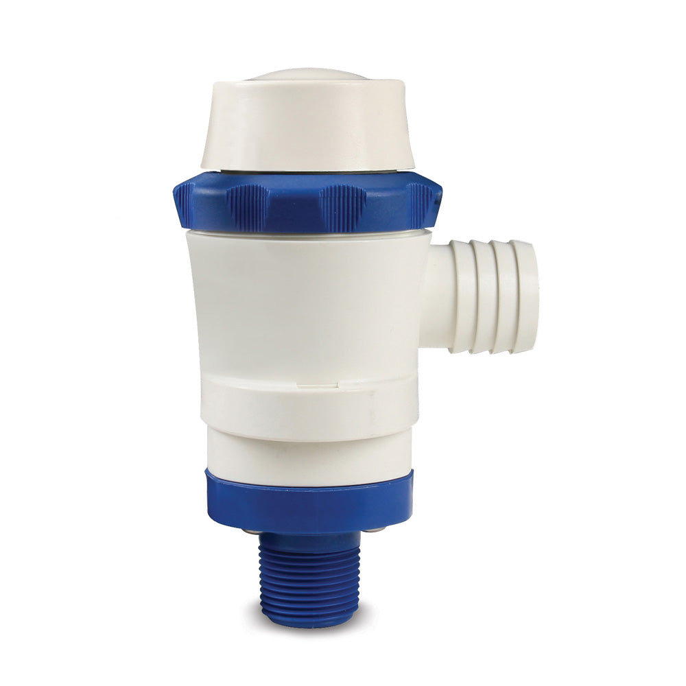Shurflo by Pentair PIRANHA Ballast 1100 Pump, 12 VDC transfer pump with 1100 GPH flow rate, shown in a close-up view.