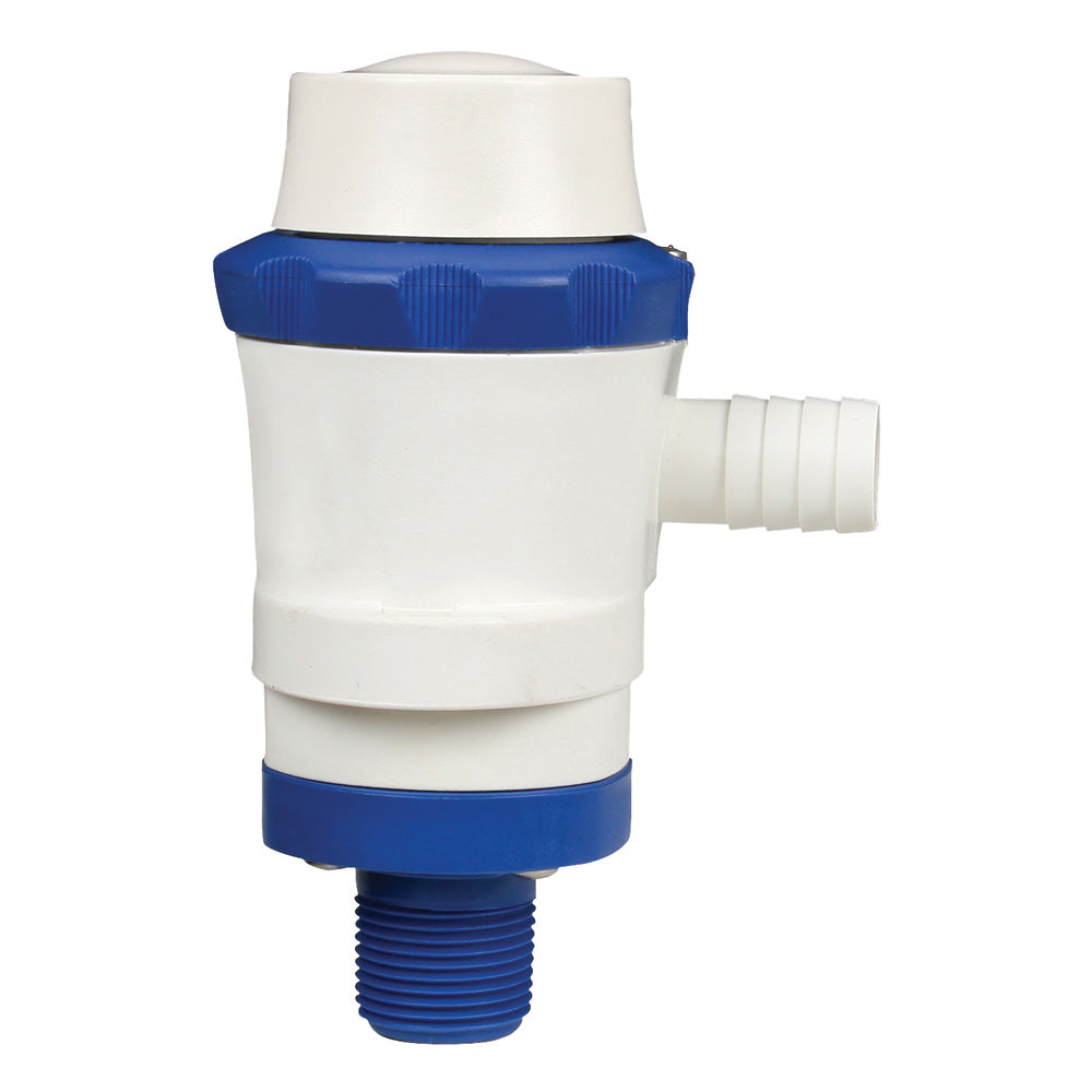 Shurflo by Pentair PIRANHA Ballast 800 Pump, 12 VDC transfer pump with 800 GPH flow rate, shown in a close-up view.