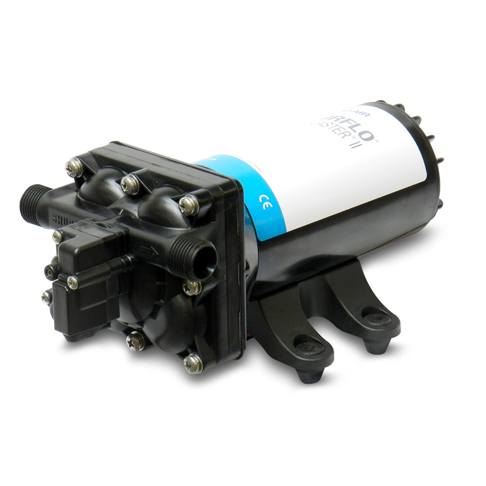Shurflo by Pentair PRO BLASTER II washdown pump, 12 VDC, 4.0 GPM, pressure pump with compact design and durable construction.