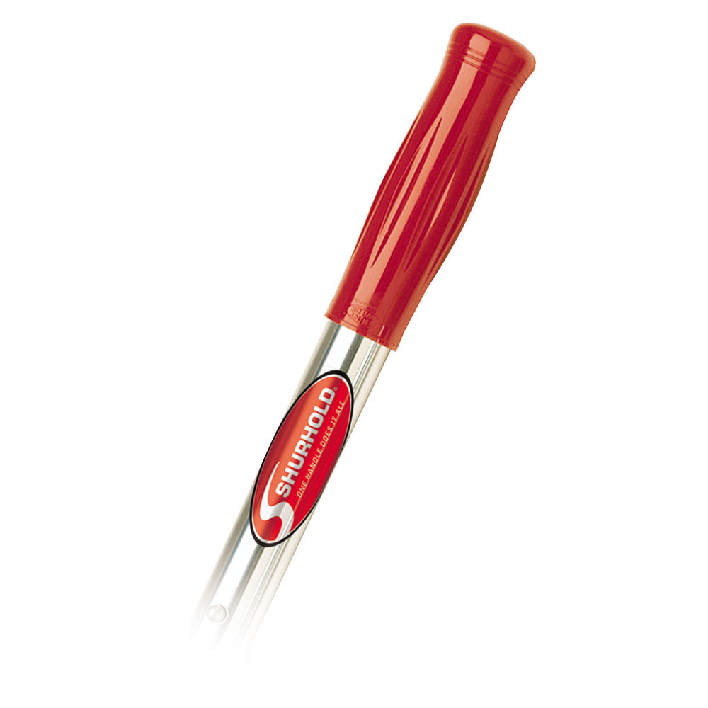 Shurhold 9-foot telescoping cleaning handle extends from 63 to 108 inches, ideal for reaching high or difficult areas.