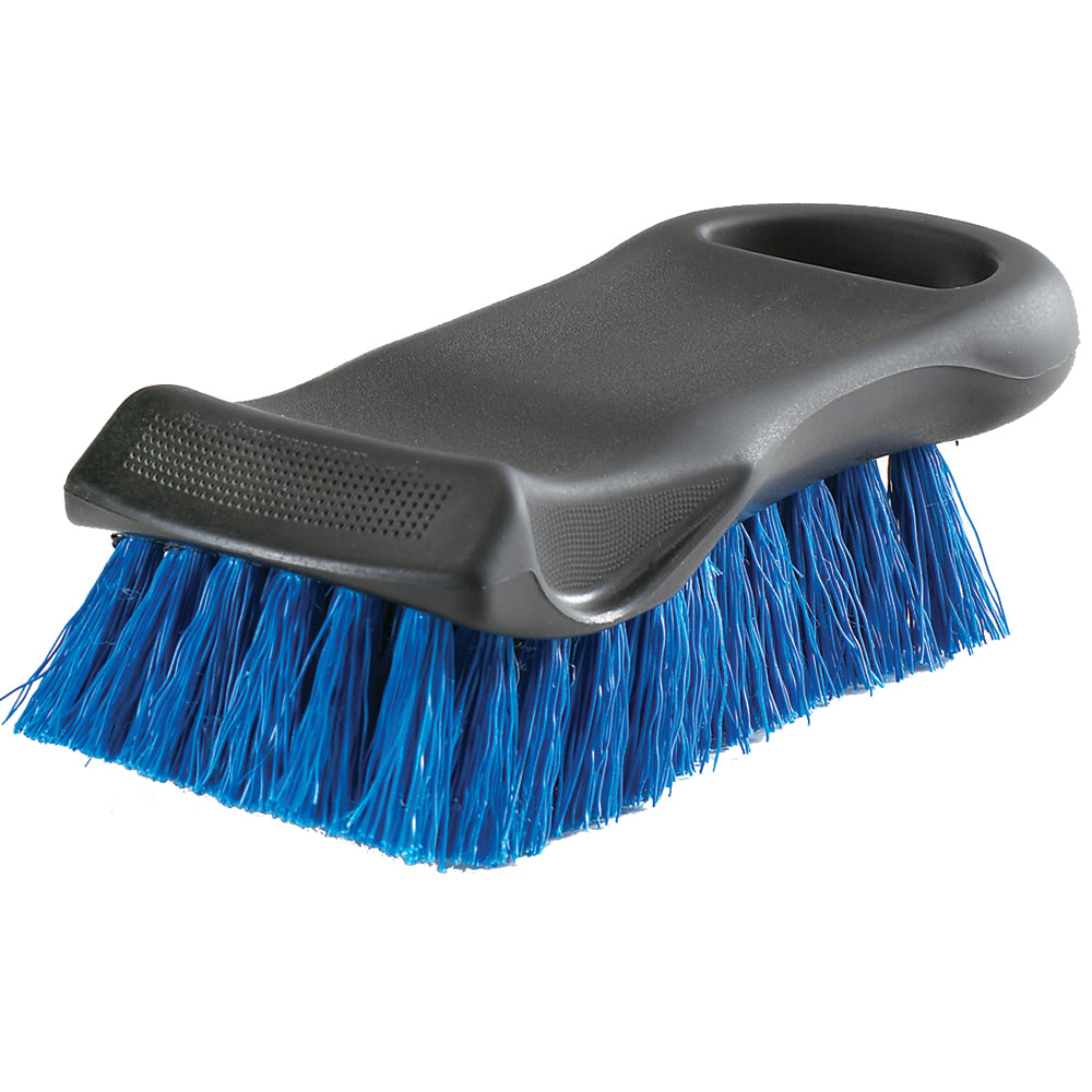 Shurhold Pad Cleaning &amp; Utility Brush for cleaning and scrubbing, featuring a durable handle and versatile brush head.