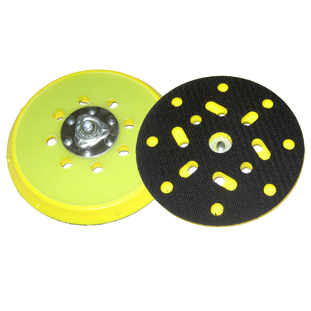 Shurhold 6-inch dual action polisher PRO backing plate for cleaning and polishing, designed for professional car detailing.