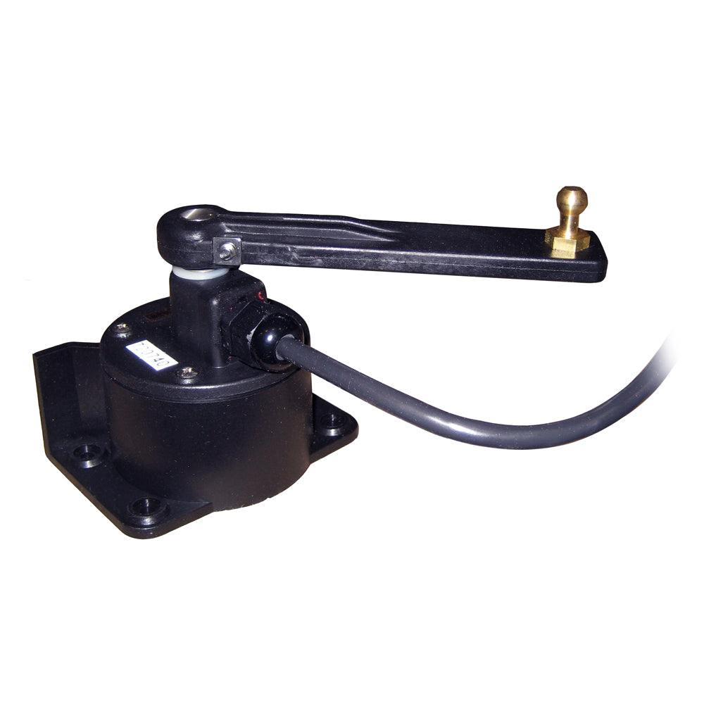 SI-TEX inboard rotary rudder feedback with 50-foot cable for autopilots, excluding linkage, designed for marine navigation systems.
