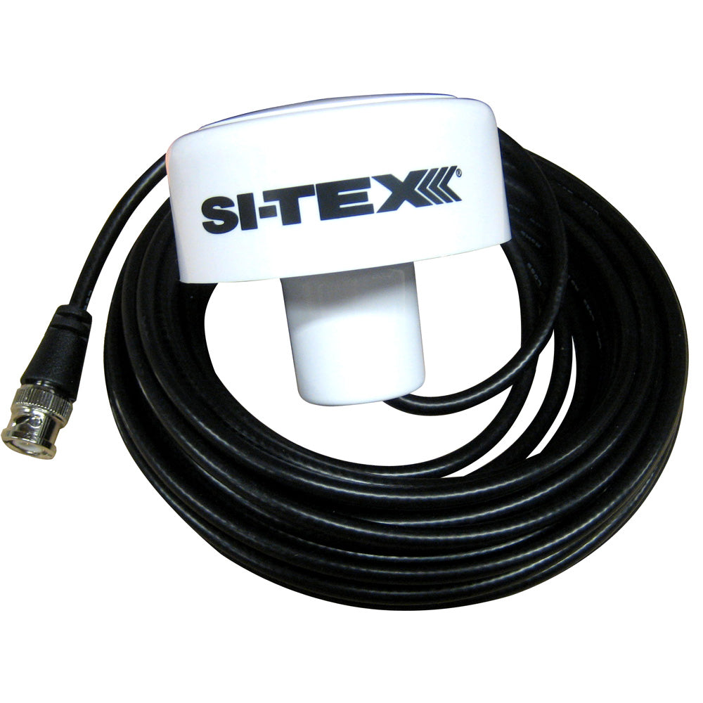 SI-TEX SVS Series Replacement GPS Antenna with 10M cable, marine navigation antenna for reliable GPS signal reception