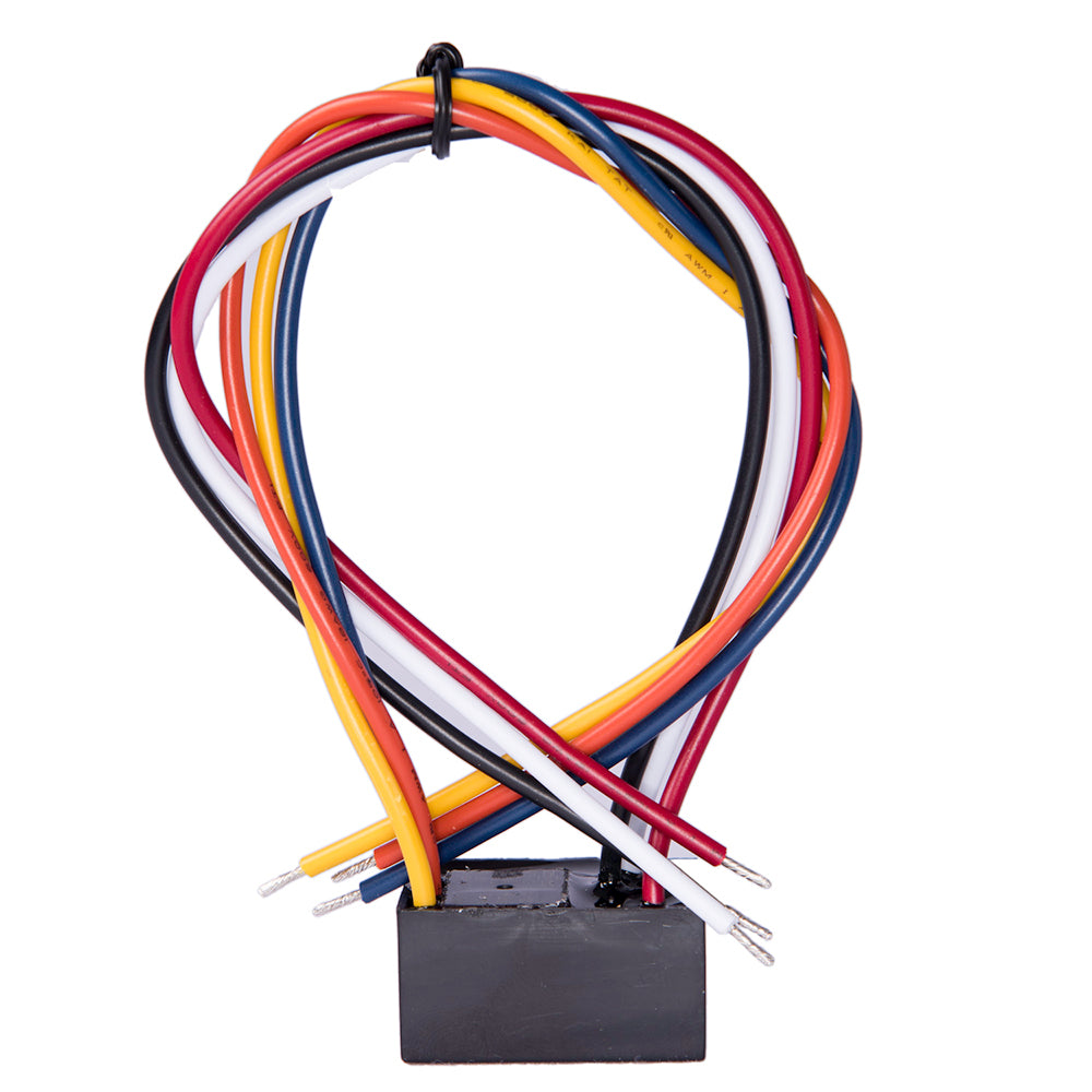 Siren Marine PAM4 Wired DC Relay for security systems, showing the compact relay component with wiring connections.