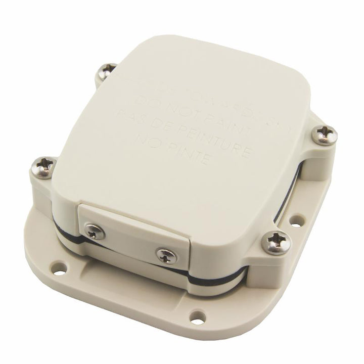Siren Marine SirenSat Offshore Satellite Antenna with 2-meter power cable for marine security systems.