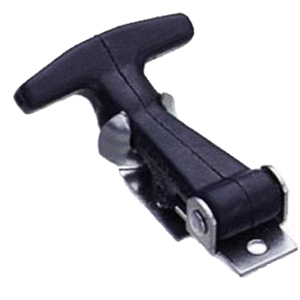 Southco Draw Latch with flexible stainless steel handle, one-piece design, ideal for secure, durable latch applications.