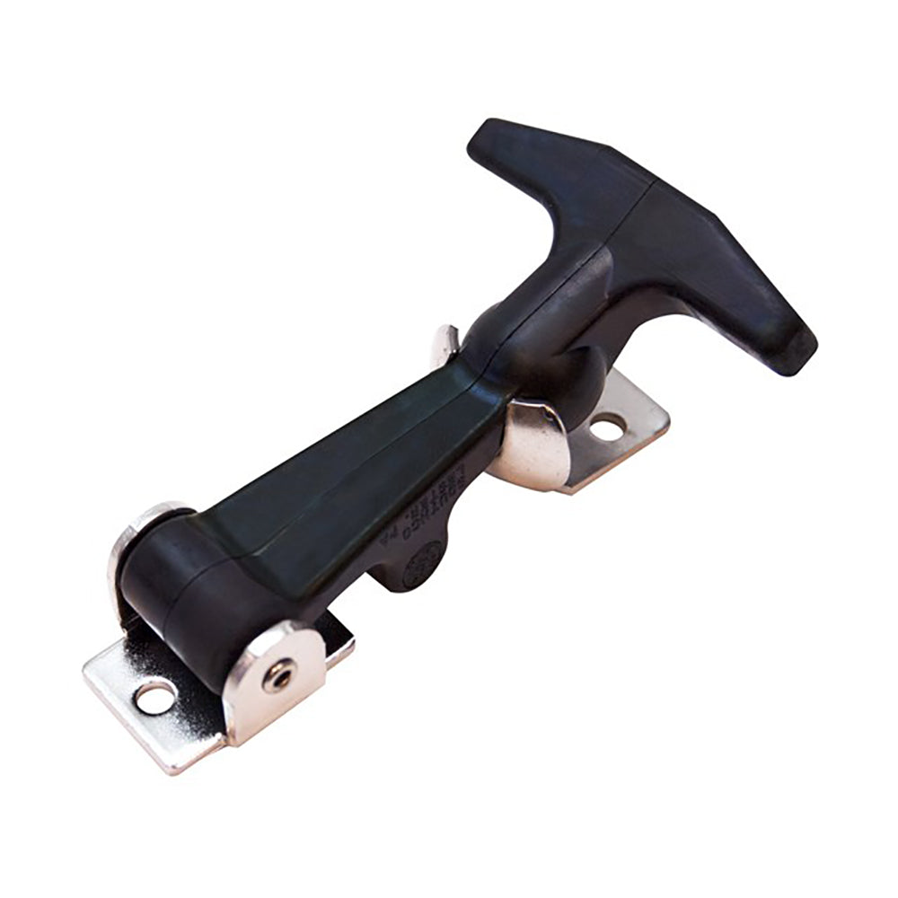 Southco Flexible Draw Latch showing its durable metal construction and flexible design for secure fastening in industrial applications