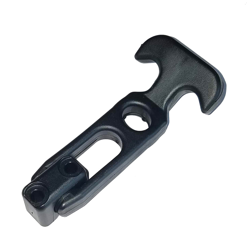 Southco small flexible T-handle draw latch, metal latch only with no keeper, suitable for secure enclosure closures.