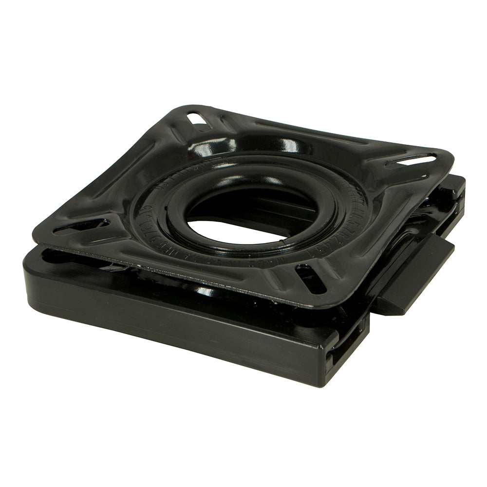 Springfield Marine 7x7 removable seat bracket with swivel for boat seating, made of durable metal with mounting hardware