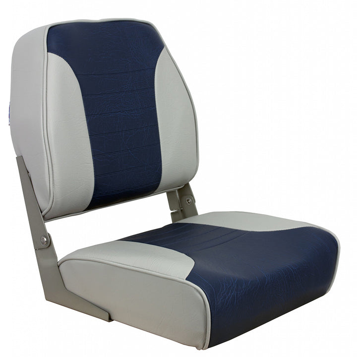 Siège pliant économique multicolore Springfield - Gris/Bleu