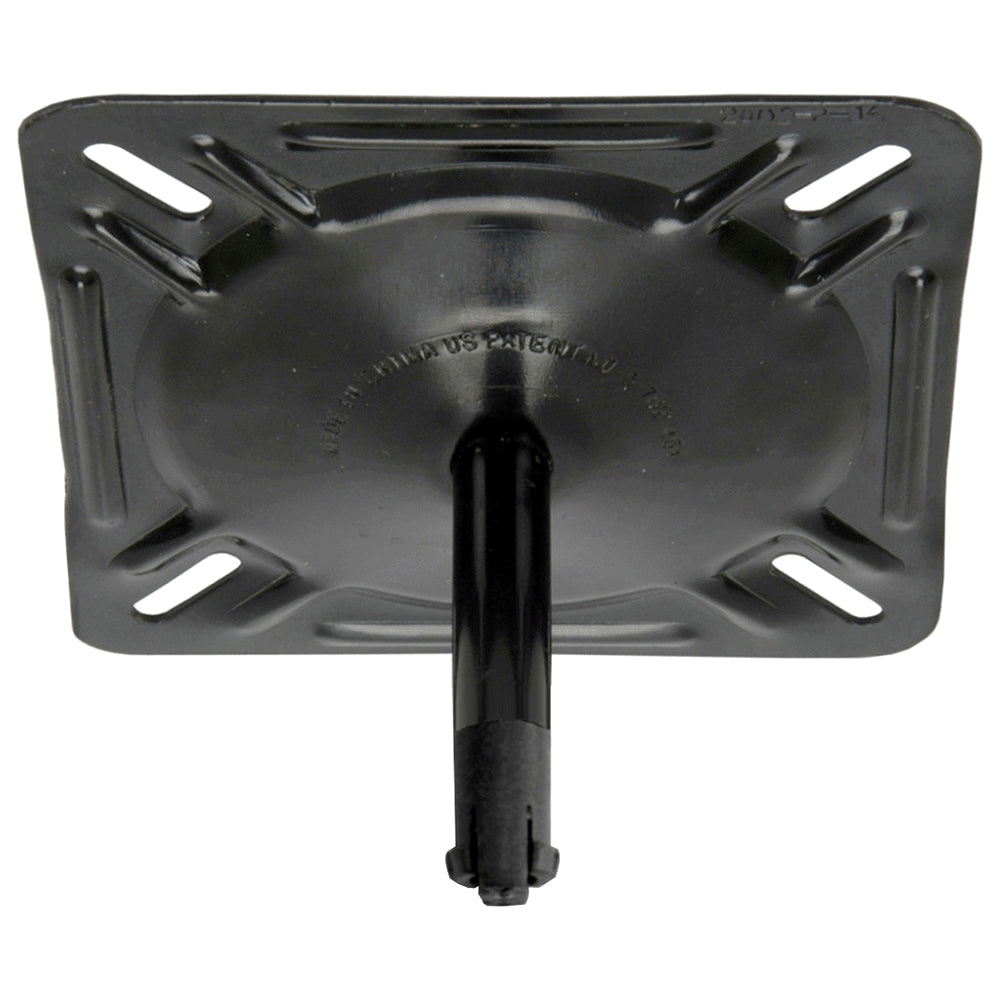 Springfield Marine KingPin 7x7 seat mount without spring, E-coat finish, for boat seating and marine applications