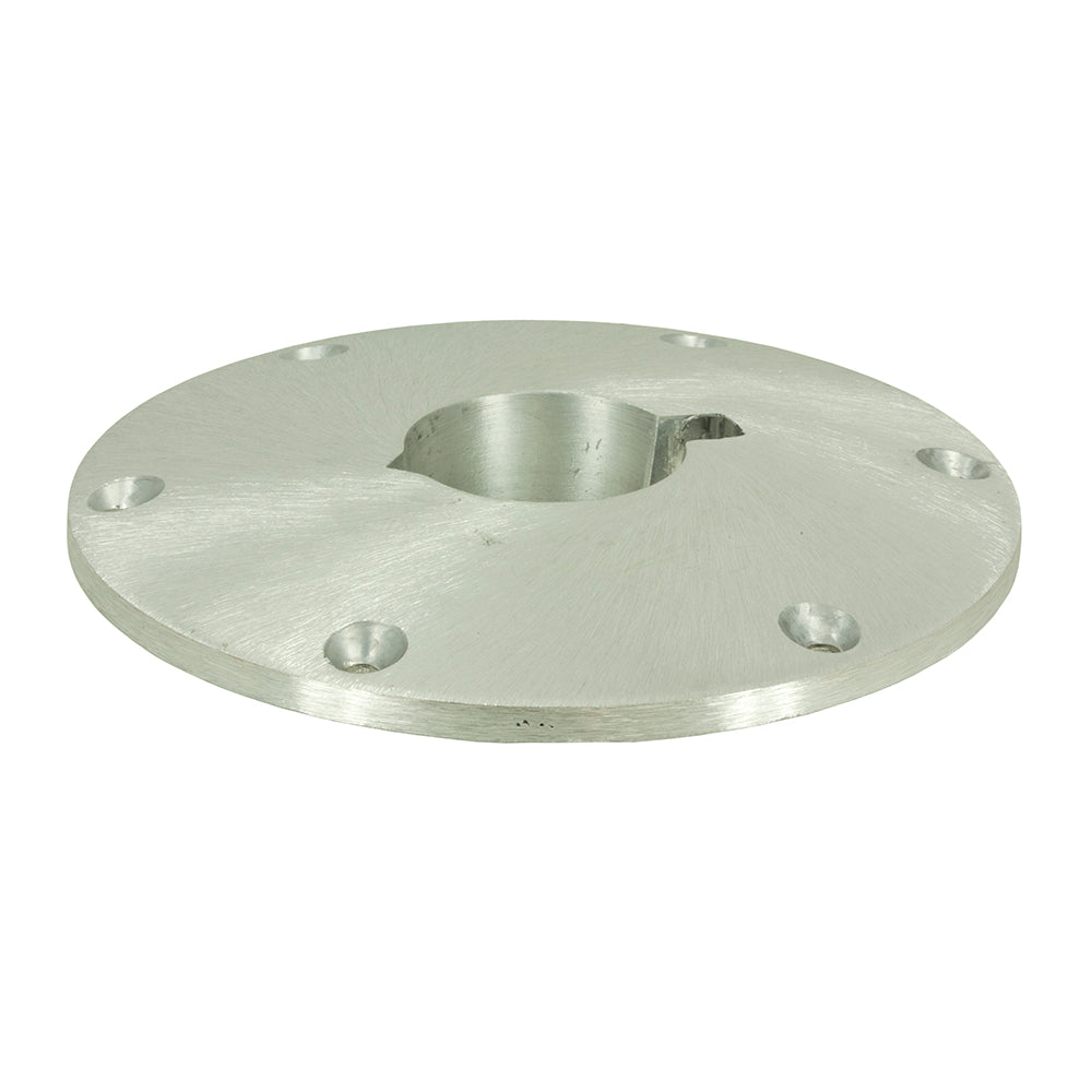 Springfield Marine Taper-Lock 9-inch aluminum round base boat seating with secure mounting for marine use