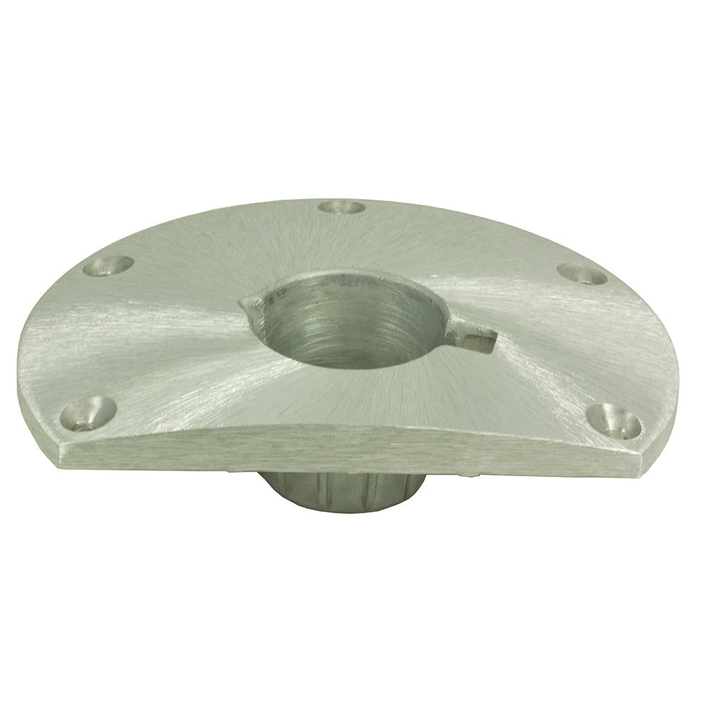 Springfield Marine Taper-Lock 9-inch flat side base seating with sturdy construction and marine-grade finish.