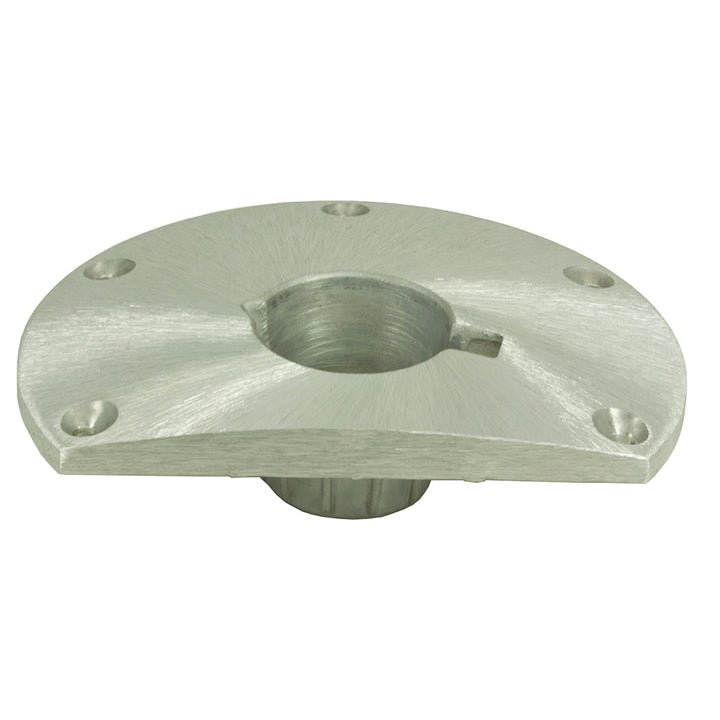 Springfield Marine Taper-Lock 9-inch flat side base seating with sturdy construction and marine-grade finish.