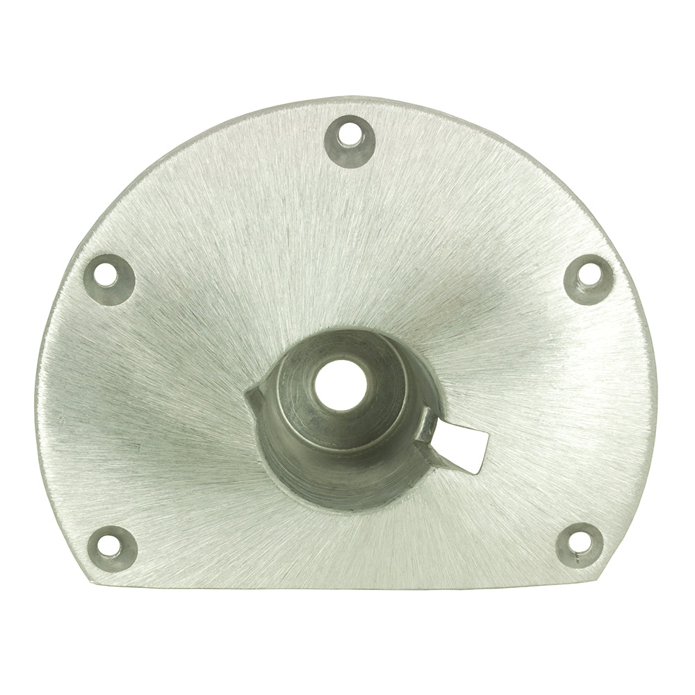 Springfield Marine Taper-Lock 9-inch flat side base seating with sturdy design, suitable for marine applications.