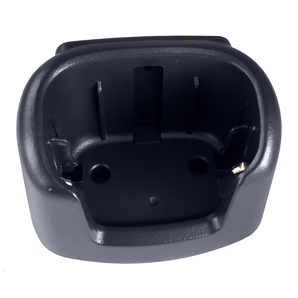 Standard Horizon HX890 charge cradle accessory for charging and docking marine radio, shown in a close-up image.