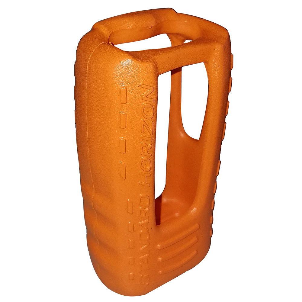Standard Horizon floating case in orange for HX40 radio, waterproof accessories case with secure closure