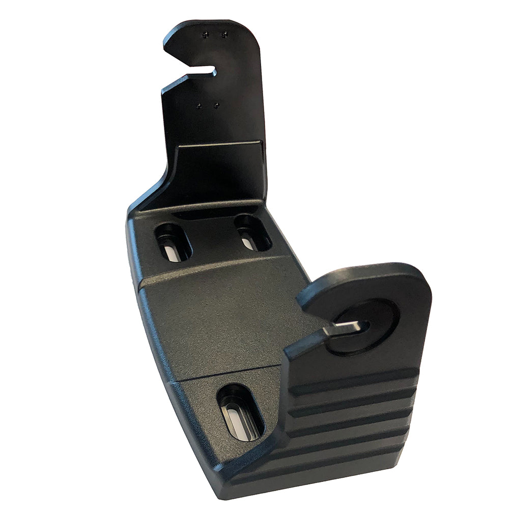 Black Standard Horizon Gimbal Mount Bracket for GX6000 radio, durable accessory for secure mounting and stability.
