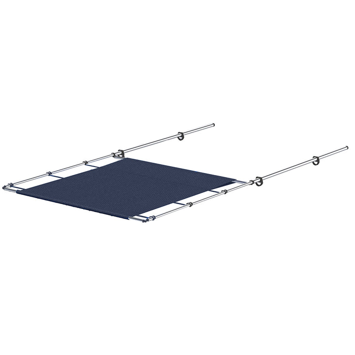 Store SureShade PTX Power Shade - 130 cm de large - Acier inoxydable - Bleu marine