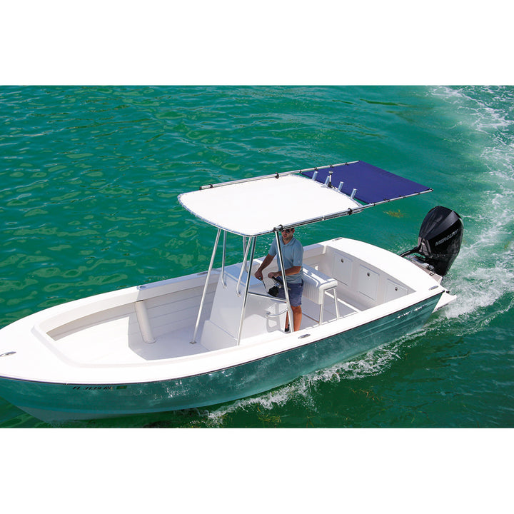 Store SureShade PTX Power Shade - 130 cm de large - Acier inoxydable - Bleu marine