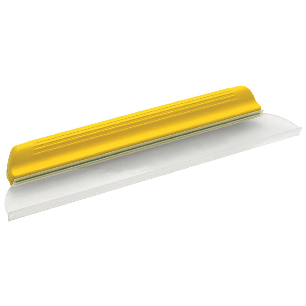 Swobbit 14-inch Quick Dry Water Blade for cleaning cars and windows, made of durable rubber for efficient water removal.