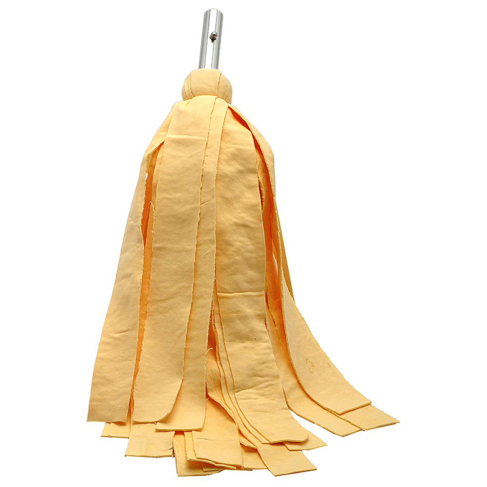 Swobbit Quik Dry Mop for cleaning, featuring a lightweight design and microfiber head for quick, efficient drying and surface cleaning.