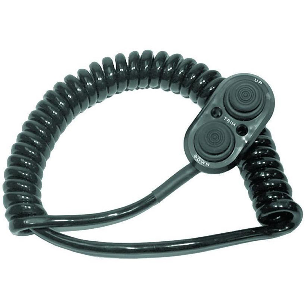 T-H Marine Steering Trim Control Unit for boat accessories, showing the compact control device with buttons and display.