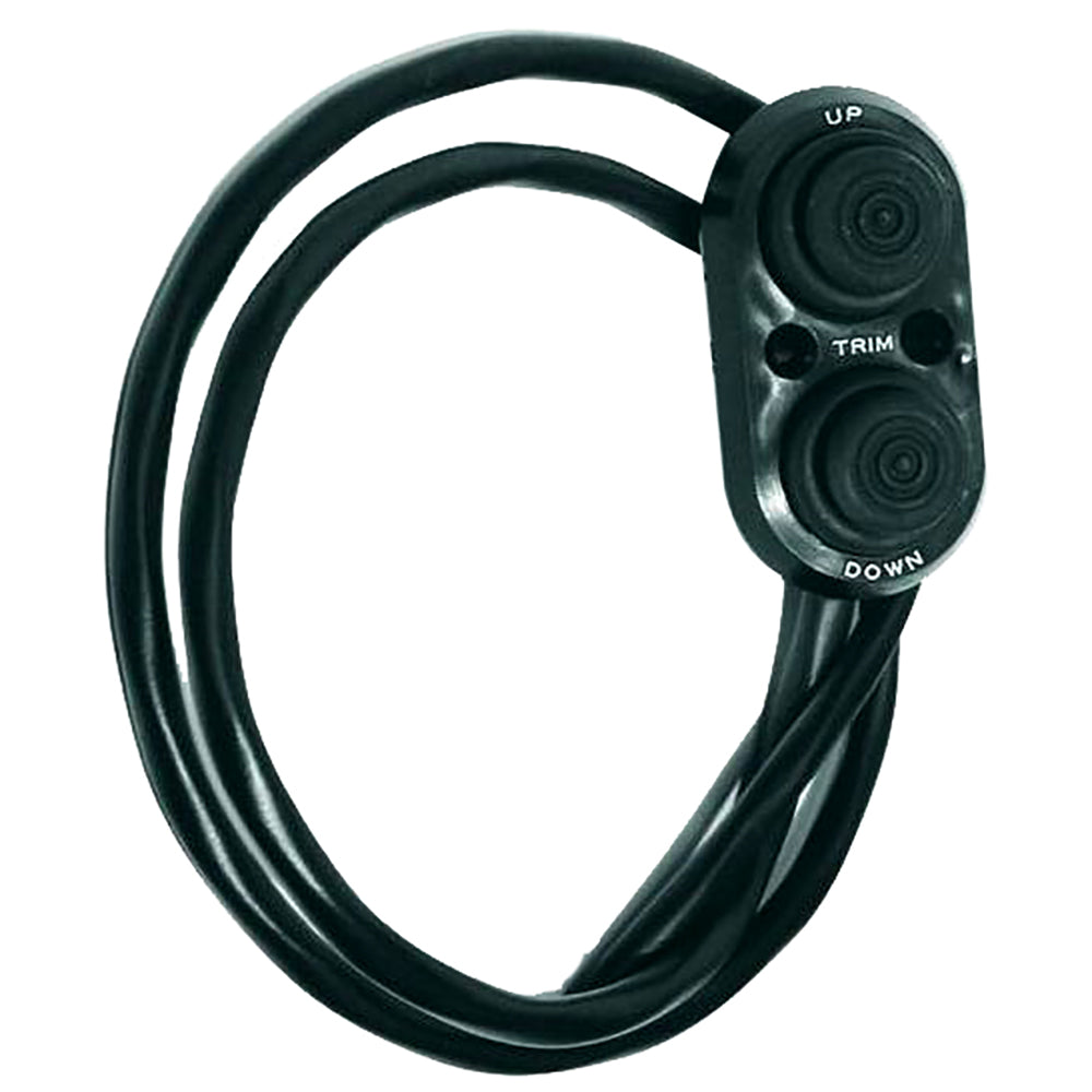 T-H Marine Transom Trim Control Push Button Switch for Jack Plates, marine boat trim switch with easy push button operation