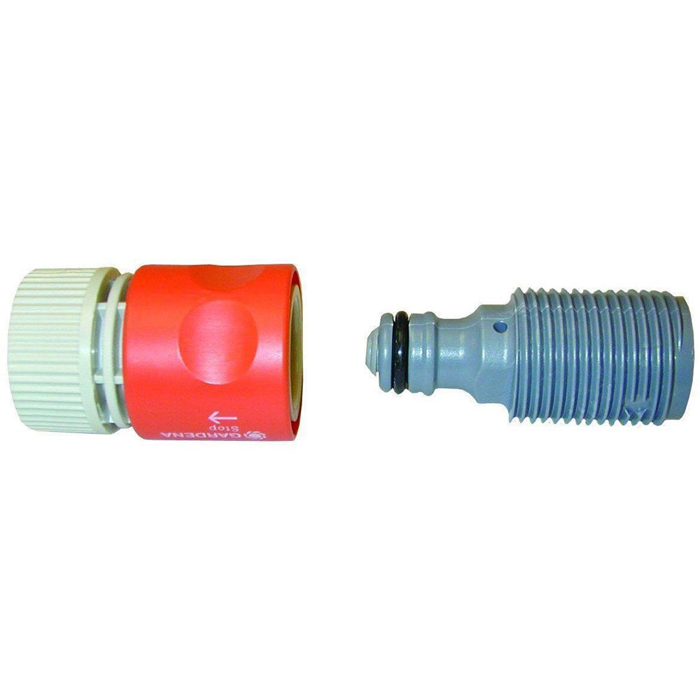 T-H Marine Quick Flush Kit for OMC Outboards, water flushing system with hoses and fittings for engine maintenance.