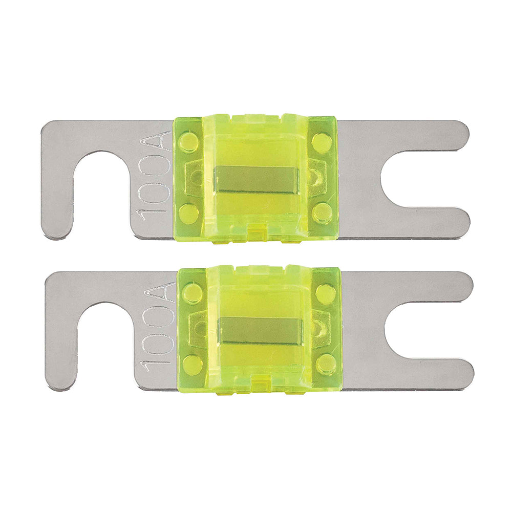 T-Spec V8 Series 100 AMP Mini-ANL fuse 2-pack, automotive fuse blocks and fuses for high current protection.